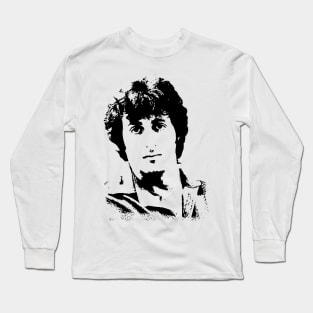 Sylvester Stallone Pop Art Portrait Long Sleeve T-Shirt